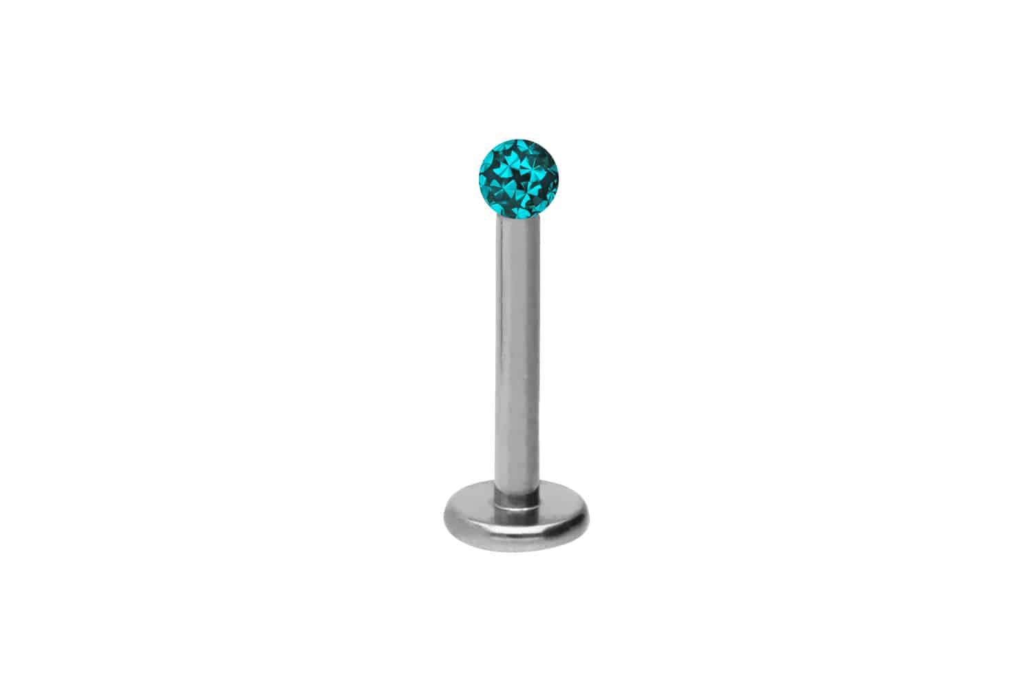 Titan Labret Piercing EPOXY-KUGEL